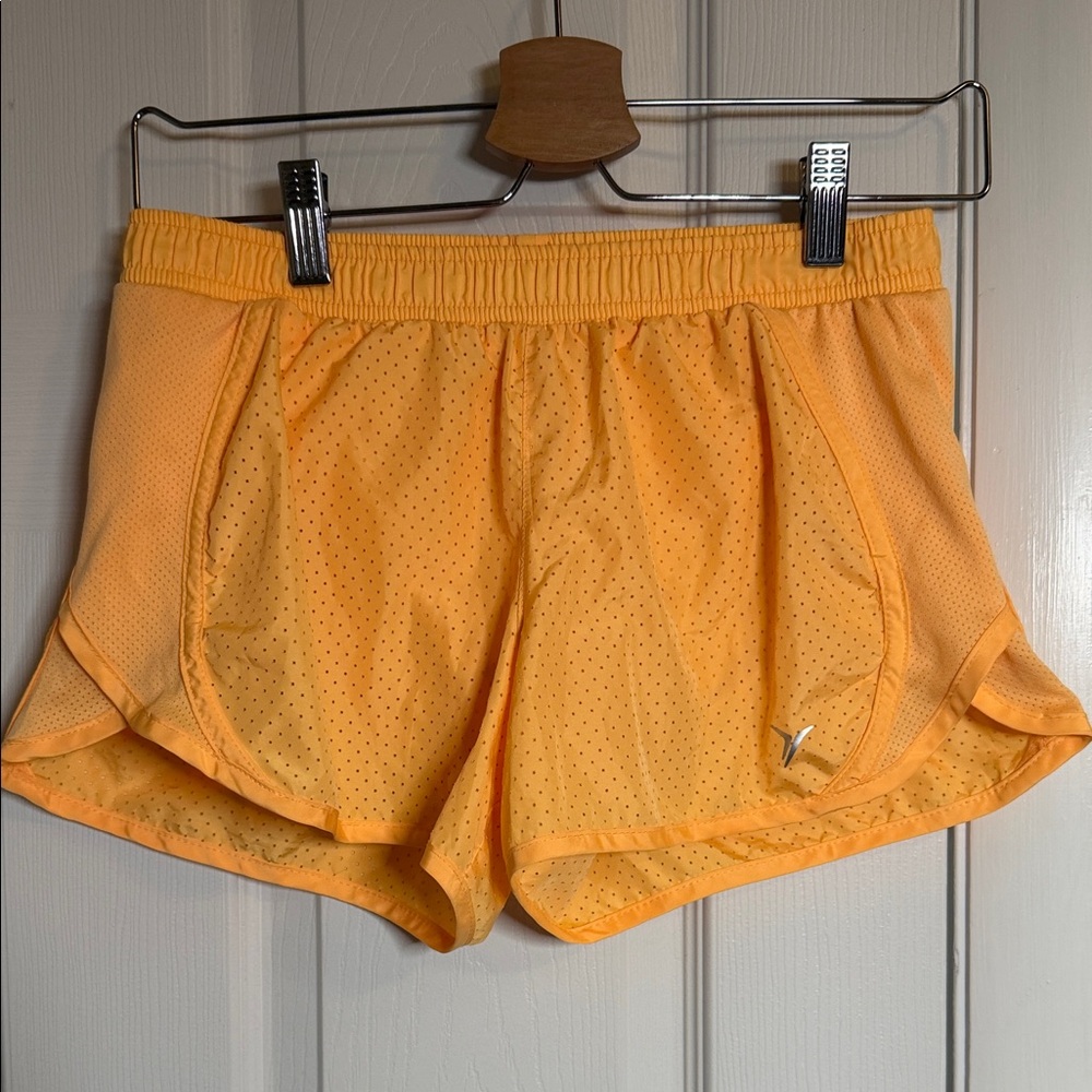 Old Navy Orange Women's Athletic Shorts
